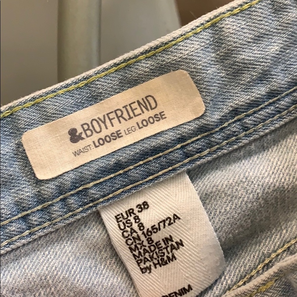 H&M boyfriend loose shorts women’s size 8